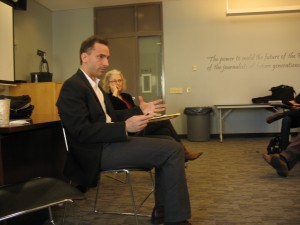 Paul Tough and LynNell Hancock, who said Tough is currently "the nation's education reporter"