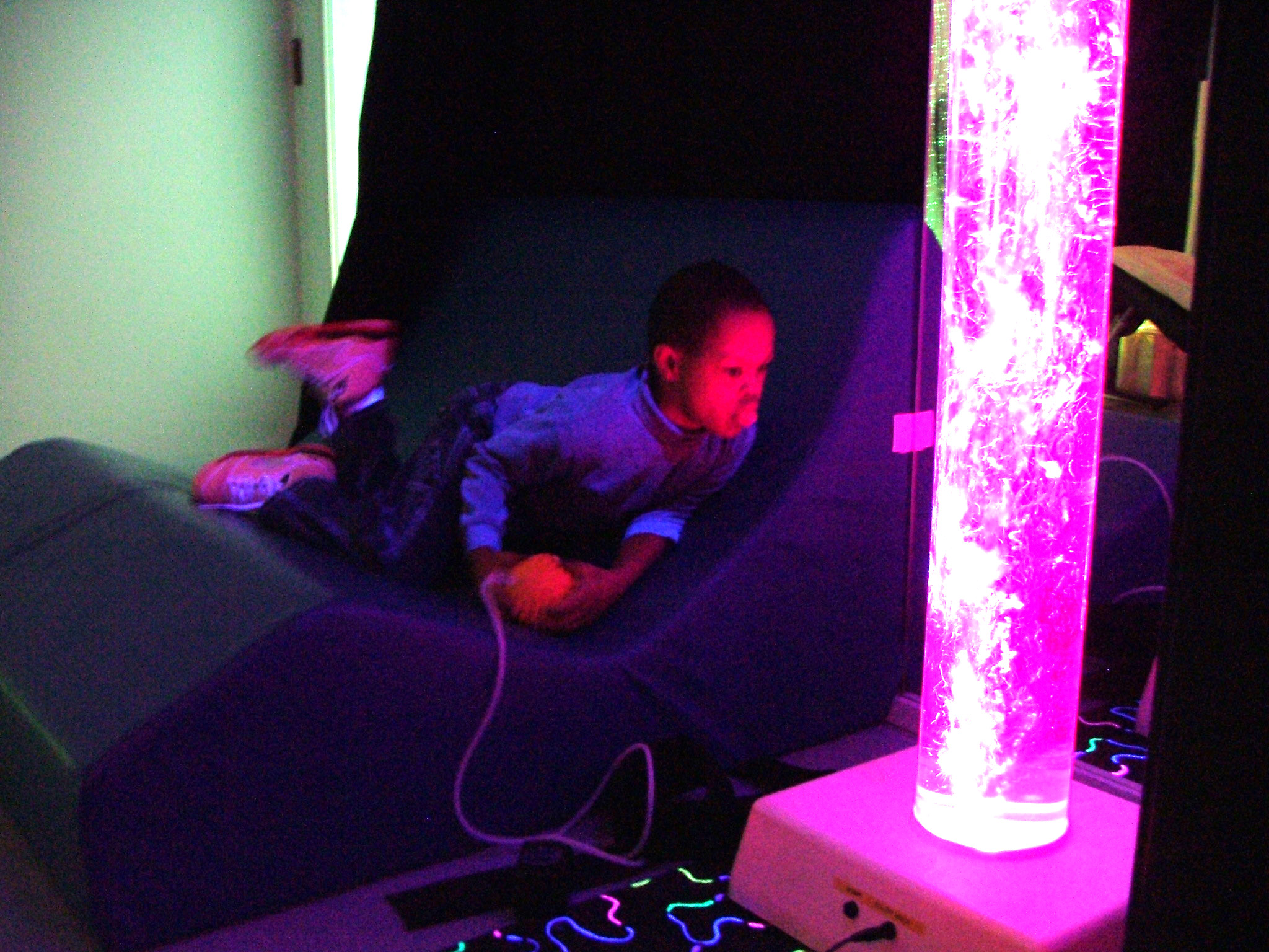 The stimuli room. Photo courtesy of St. Coletta Public Charter School.